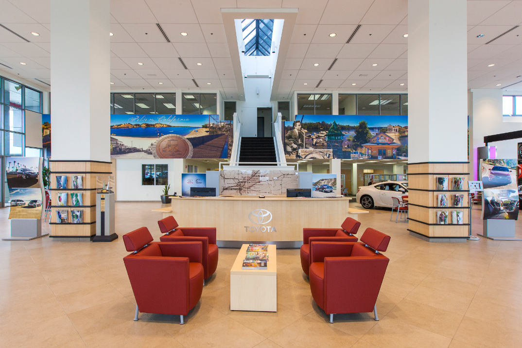 dealership interior